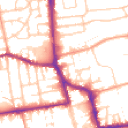 Daytime road noise heatmap for BN11 1DA