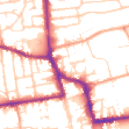 Daytime road noise heatmap for BN11 1DB