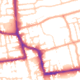Daytime road noise heatmap for BN11 1DL