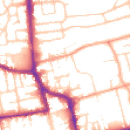 Daytime road noise heatmap for BN11 1DR