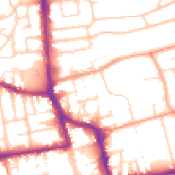 Daytime road noise heatmap for BN11 1DT