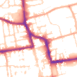 Daytime road noise heatmap for BN11 1DU