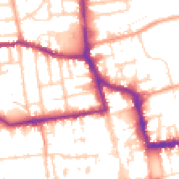 Daytime road noise heatmap for BN11 1HJ