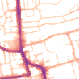 Daytime road noise heatmap for BN11 1LA