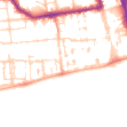 Daytime road noise heatmap for BN11 3DB