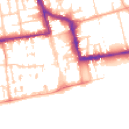 Daytime road noise heatmap for BN11 3DL