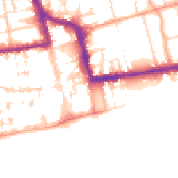 Daytime road noise heatmap for BN11 3DS