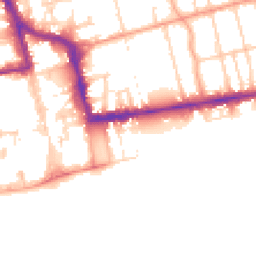 Daytime road noise heatmap for BN11 3EP