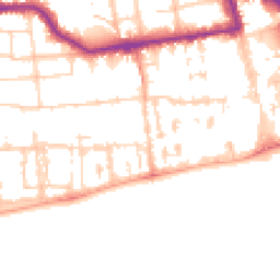 Daytime road noise heatmap for BN11 3GA
