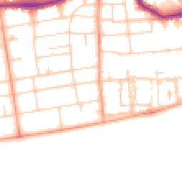 Daytime road noise heatmap for BN11 3LN