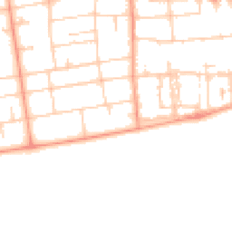 Daytime road noise heatmap for BN11 3NZ