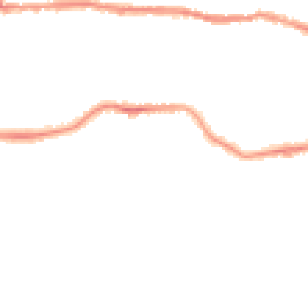 Night-time road noise heatmap for BN11 4AJ