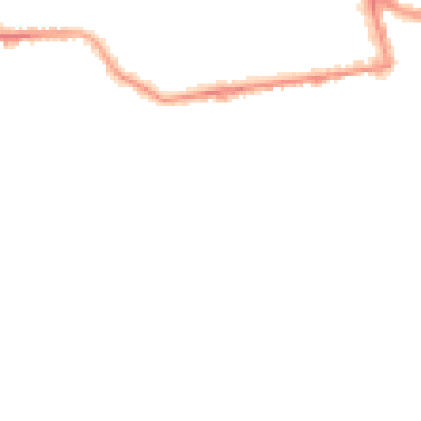 Night-time road noise heatmap for BN11 4BH