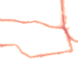 Night-time road noise heatmap for BN11 4DZ