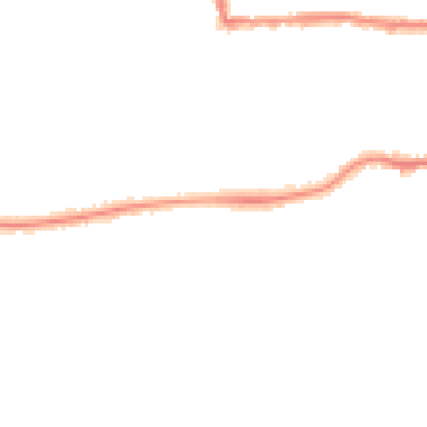 Night-time road noise heatmap for BN11 4NE