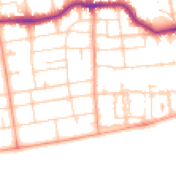 Daytime road noise heatmap for BN11 4RN