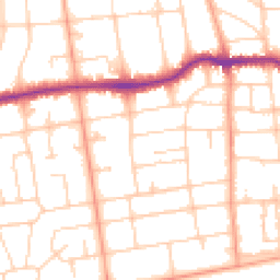 Daytime road noise heatmap for BN11 4SB