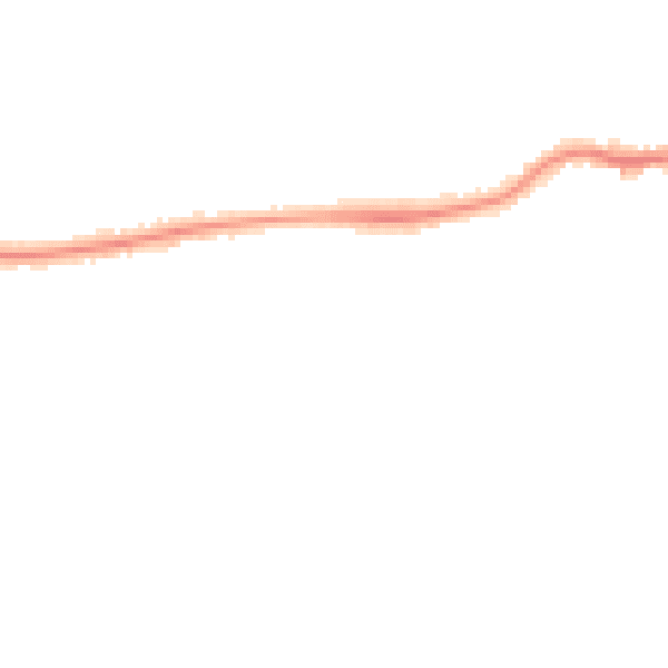 Night-time road noise heatmap for BN11 5AF