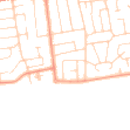 Daytime road noise heatmap for BN11 5EL