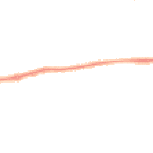 Night-time road noise heatmap for BN11 5HG
