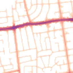 Daytime road noise heatmap for BN11 5HW