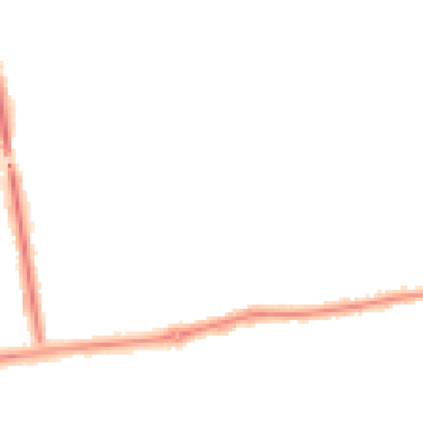 Night-time road noise heatmap for BN11 5JS