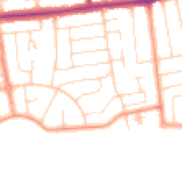 Daytime road noise heatmap for BN12 4DR