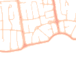Daytime road noise heatmap for BN12 4HS