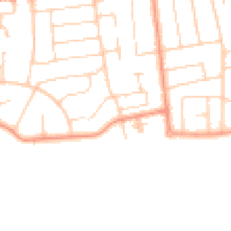 Daytime road noise heatmap for BN12 4JE