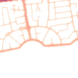 Daytime road noise heatmap for BN12 4JJ