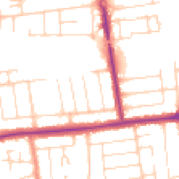 Daytime road noise heatmap for BN12 4PJ