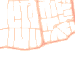 Daytime road noise heatmap for BN12 4QP