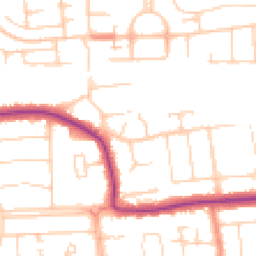Daytime road noise heatmap for BN12 4RJ