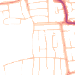 Daytime road noise heatmap for BN12 4SP