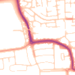 Daytime road noise heatmap for BN12 4TZ