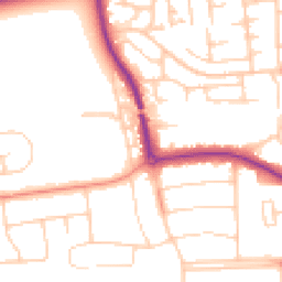 Daytime road noise heatmap for BN12 5AA
