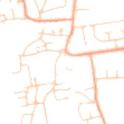 Daytime road noise heatmap for BN12 5HL
