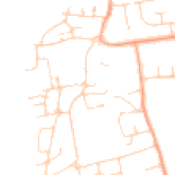 Daytime road noise heatmap for BN12 5LN