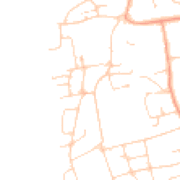 Daytime road noise heatmap for BN12 5LY
