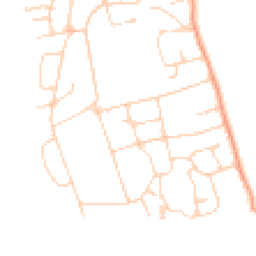 Daytime road noise heatmap for BN12 5NY