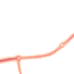 Night-time road noise heatmap for BN12 6BW