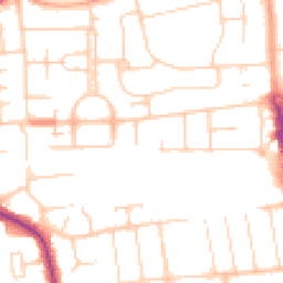 Daytime road noise heatmap for BN12 6DP