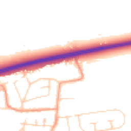 Daytime road noise heatmap for BN12 6PD