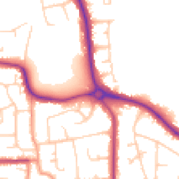 Daytime road noise heatmap for BN14 0AA
