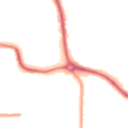 Night-time road noise heatmap for BN14 0AA