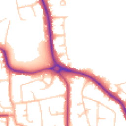 Daytime road noise heatmap for BN14 0AF