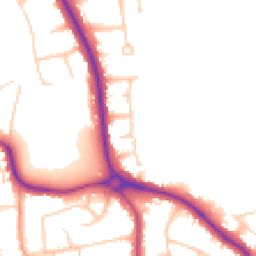 Daytime road noise heatmap for BN14 0AX