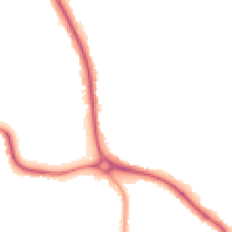 Night-time road noise heatmap for BN14 0AX
