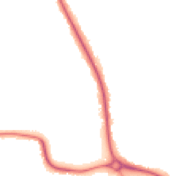 Night-time road noise heatmap for BN14 0BA