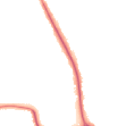 Night-time road noise heatmap for BN14 0BE